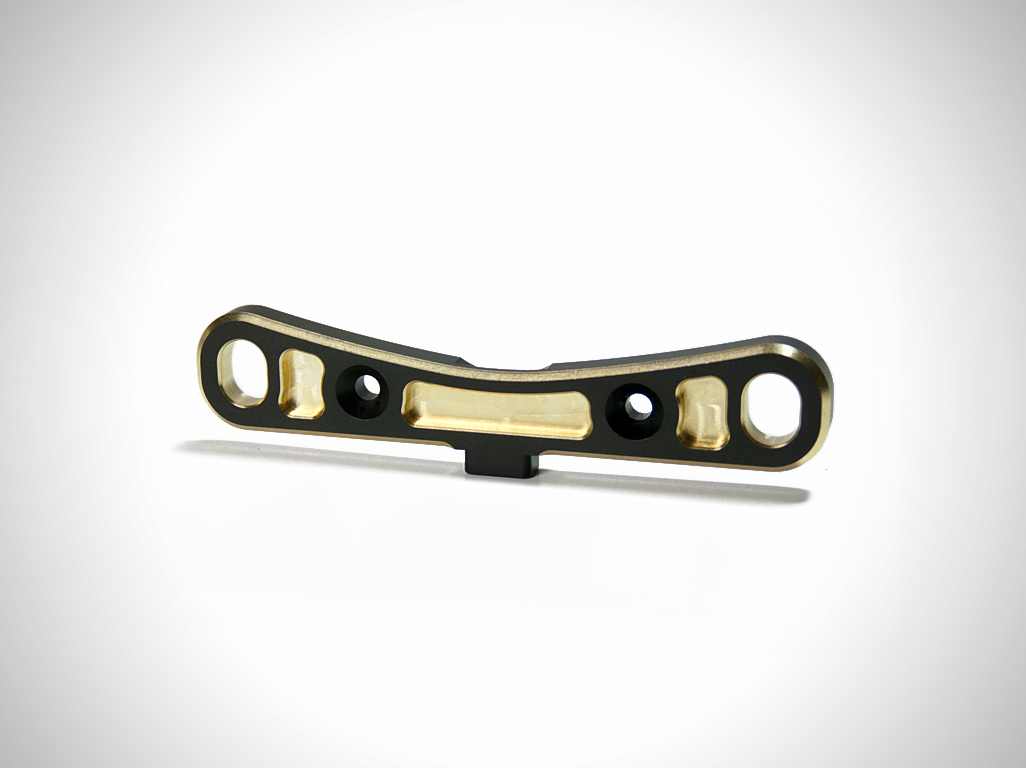 MBX8 Brass Rear Suspension Holder (C-Block, +19g) - Click Image to Close